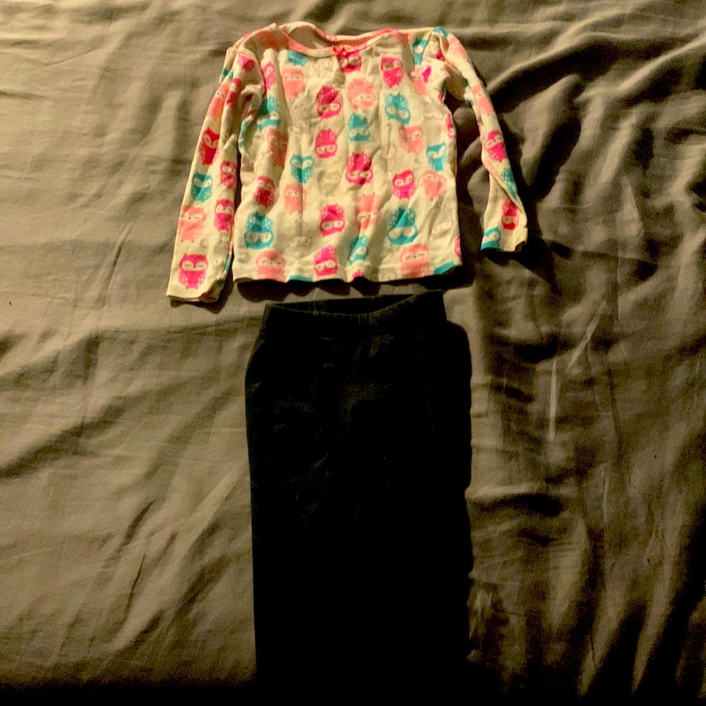 T2 shirt and pants